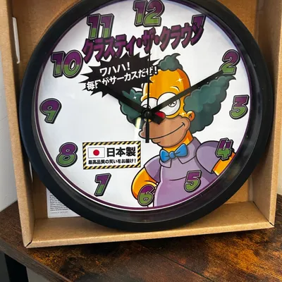 Horloge Krusty le clown